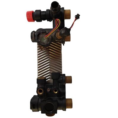 Plate Changer Gas Water Heater Parts Hydro Block Brazed Plate Heat Exchanger